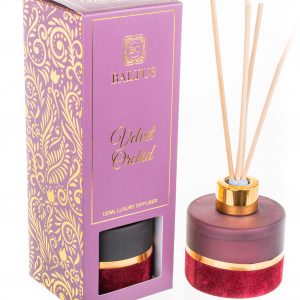 Luxury Velvet Design Diffuser Aubergine - Velvet Orchid